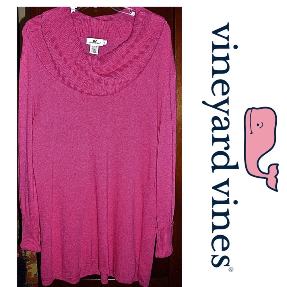 Vineyard Vine CashmereWool Blend Cowl Neck Sweater